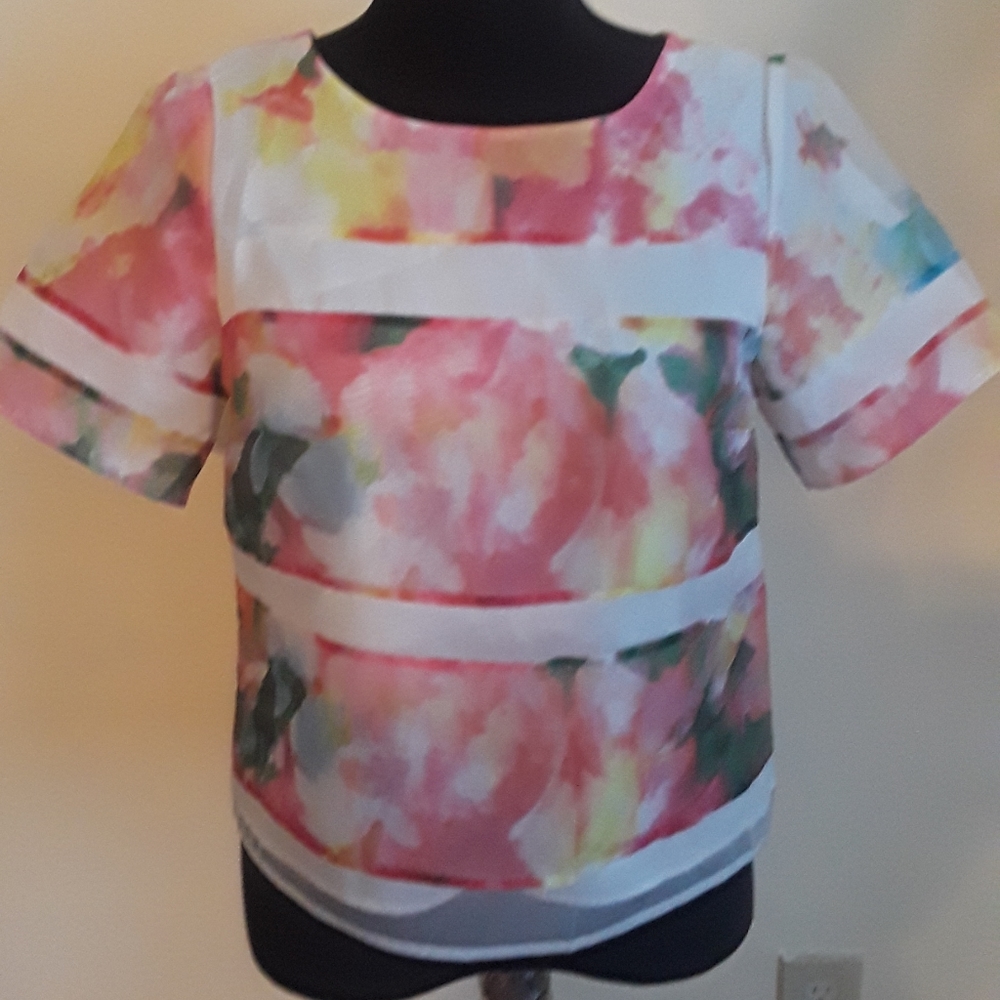 ❌Worthington Watercolor Shirt SIZE L
